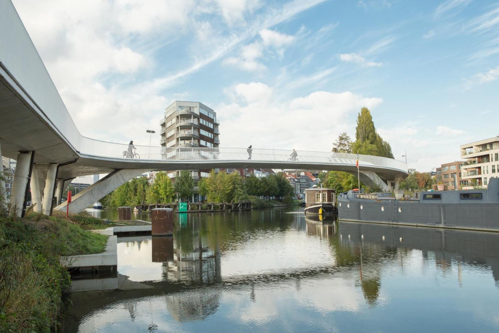 Hotel Boat & Breakfast Bellevue Gent Exterior foto